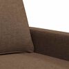vidaXL 3-personers sofa 180 cm stof brun