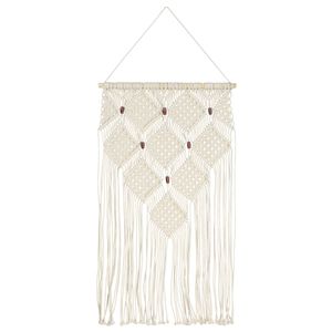 vidaXL macram&eacute;dr&oslash;mmefanger 40x80 cm bomuld