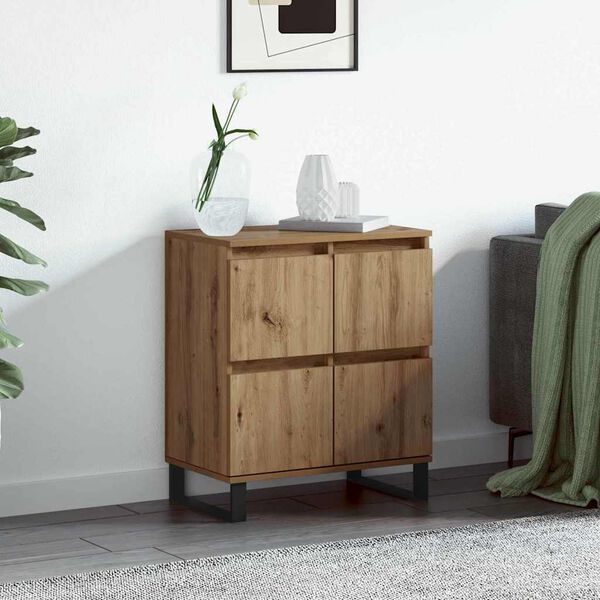 vidaXL Sideboard Artisan Egetr&aelig; 60 x 35 x 70 cm