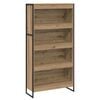vidaXL Bogskab 80 x 30 x 155 cm Konstrueret tr&aelig; Artisan eg