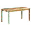 vidaXL spisebord 160x80x76 cm massivt genbrugstr&aelig;