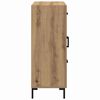 vidaXL Sideboard artisan eg 69.5 x 34 x 90 cm Konstrueret tr&aelig;