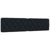 vidaXL sengeramme uden madras 200x200 cm stof sort