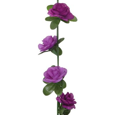 vidaXL kunstige blomsterguirlander 6 stk. 240 cm lyslilla