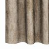 vidaXL Velour Gardiner 2 pcs champagnefarvet 140 x 140 cm Fl&oslash;jl