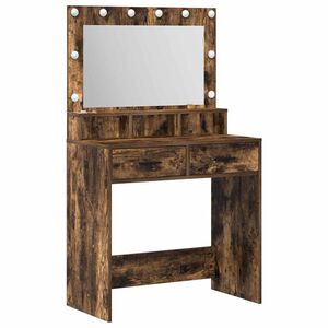 vidaXL Kl&aelig;deskab R&oslash;get eg 79 x 41 x 135 cm Konstrueret tr&aelig;