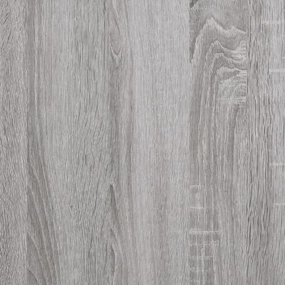 vidaXL konsolbord 100x28x75 cm konstrueret træ grå sonoma-eg