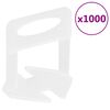 vidaXL nivelleringsklips til fliser 1000 stk. 2 mm
