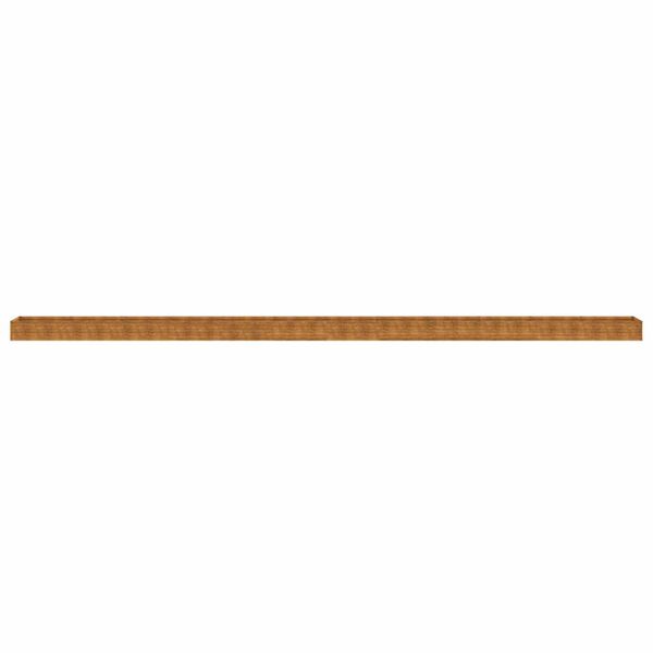 vidaXL h&oslash;jbed 1152x50x36 cm cortenst&aring;l