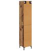 vidaXL Highboard Gammelt tr&aelig; 69,5 x 34 x 180 cm Konstrueret tr&aelig;