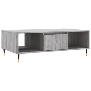vidaXL sofabord 104x60x35 cm konstrueret tr&aelig; gr&aring; sonoma-eg