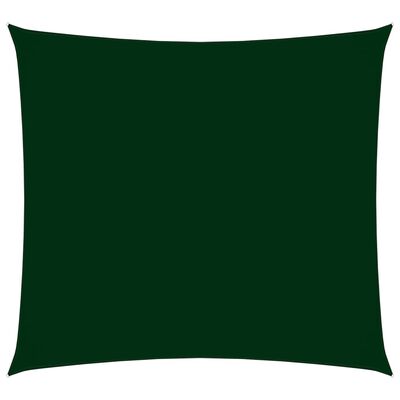 vidaXL solsejl 2x2,5 m oxfordstof rektangulær mørkegrøn