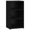 vidaXL Sideboard Sort eg 50 x 41 x 93 cm Konstrueret tr&aelig;