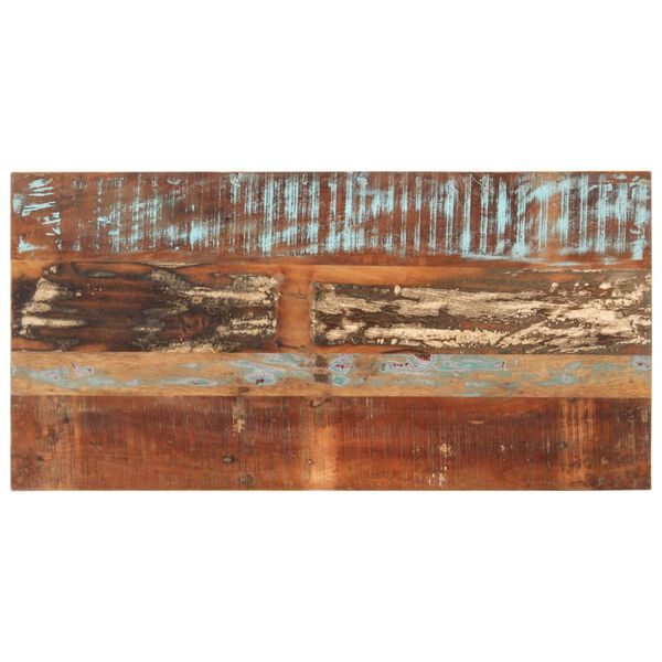 vidaXL spisebord 110x55x75 cm massivt genbrugstræ