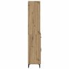 vidaXL Highboard Artisan Egetr&aelig; 69,5 x 34 x 180 cm Konstrueret tr&aelig;