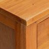 vidaXL Skuffeskab Naturfarvet 45 x 35 x 100,5 cm Massiv Mahogni