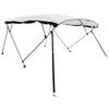 vidaXL biminitop med 4 buer og sidev&aelig;gge 243x(170-182)x137 cm