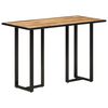vidaXL spisebord 110x55x75,5 cm massivt mangotr&aelig;