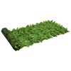 vidaXL altanafsk&aelig;rmning 600x75 cm med gr&oslash;nne blade