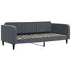vidaXL daybed med madras 100x200 cm velour mørkegrå