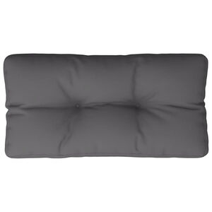 vidaXL pallehynde 80x40x12 cm stof antracitgr&aring;