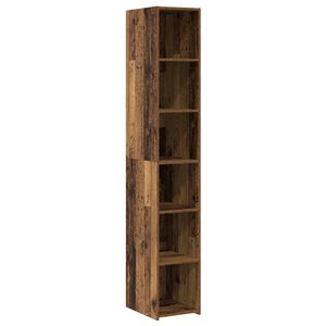 vidaXL Highboard Gammelt tr&aelig; 30 x 41 x 185 cm Konstrueret tr&aelig;