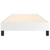 vidaXL Boxspring sengeramme 100x200 cm kunstl&aelig;der hvid