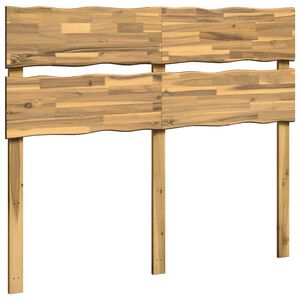 vidaXL Sengegavl med levende kant ROSTOCK Hvid 160 cm