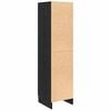 vidaXL Highboard Sort eg 31,5 x 32 x 122,5 cm