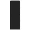 vidaXL sk&aelig;nk 60x35x98,5 cm konstrueret tr&aelig; sort