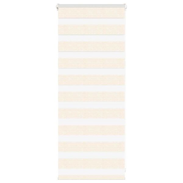 vidaXL zebragardin marmorbeige 60x100 cm stofbredde 55,9 cm polyester