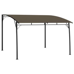vidaXL havemarkise 3x3x2,55 m gr&aring;brun