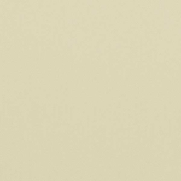 vidaXL altanafsk&aelig;rmning 120x600 cm oxfordstof cremefarvet