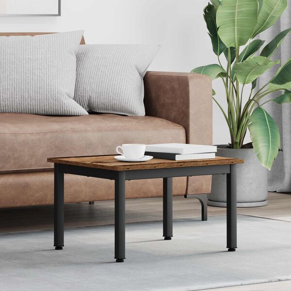 vidaXL Sofabord Gammelt tr&aelig; 60 x 50 x 36 cm Konstrueret tr&aelig;