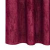 vidaXL Velour Gardiner med gardiner 2 pcs Vinr&oslash;d 245 x 140 cm Fl&oslash;jl