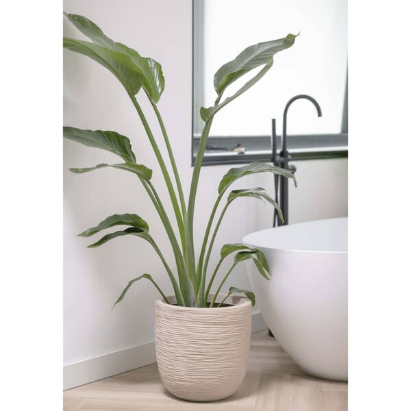 Capi plantekrukke Waste Rib 35x34 cm beige