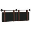 vidaXL H&aelig;ngende Hovedgavl V&aelig;gmonteret Brun 130 x 55 x 5 cm Faux l&aelig;der