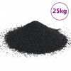 vidaXL akvariesand 25 kg 0,2-2 mm sort