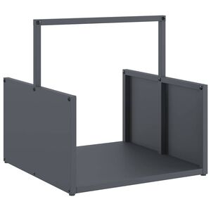 vidaXL br&aelig;ndestativ 40x40x40 cm koldvalset st&aring;l antracitgr&aring;