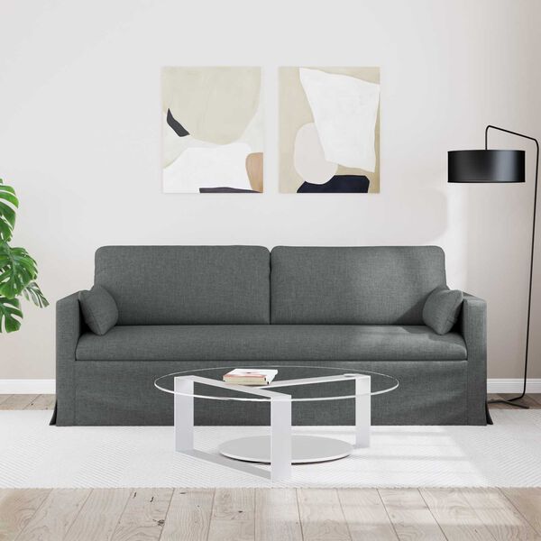 vidaXL Sofa M&oslash;rkegr&aring; Samlede dimensioner: 198 x 78 x 80 cm (B x D x H)