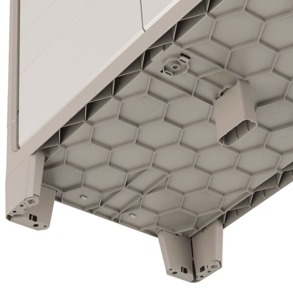 Keter multifunktionelt opbevaringsskab Gulliver 182 cm beige og brun