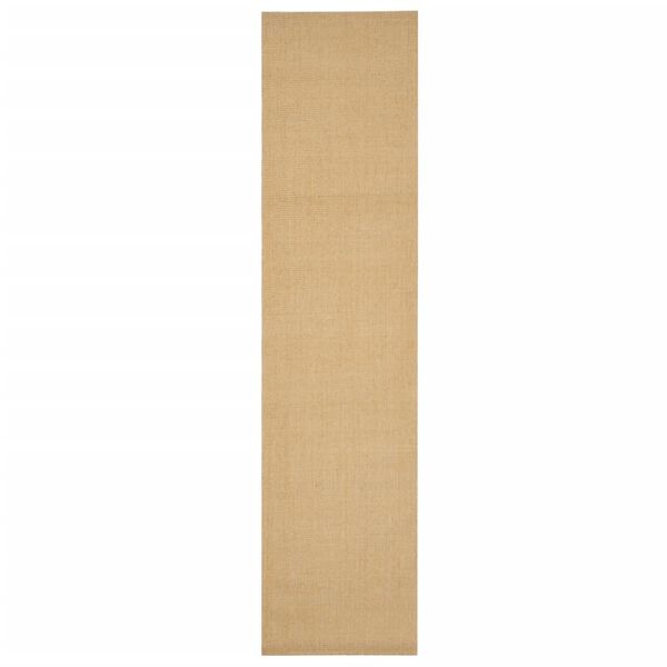 vidaXL gulvt&aelig;ppe 80x350 cm naturlig sisal