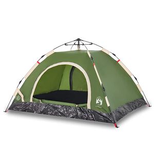 vidaXL 2-personers campingtelt vandt&aelig;t quick-release gr&oslash;n