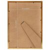 vidaXL billedrammer 5 stk. til bord 15x21 cm MDF guldfarvet