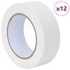 vidaXL Maler Maskeringstape 12 pcs Hvid 38mm x 50m Papir