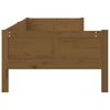vidaXL daybed massivt fyrretræ gyldenbrun 90x190 cm