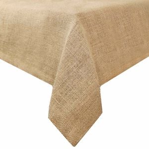 vidaXL Jute D&aelig;kmotiv Naturfarvet 180 x 180 cm 100% Tossa Jute