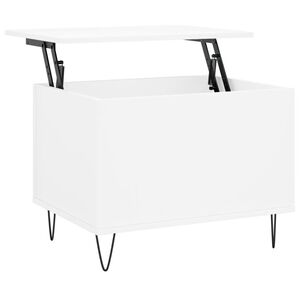 vidaXL sofabord 60x44,5x45 cm konstrueret tr&aelig; hvid