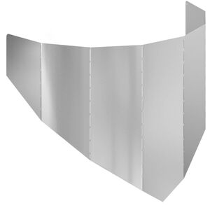 vidaXL Pl&aelig;nekant 100 x 45 cm St&aring;l S&oslash;lv