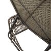 vidaXL Liggestol med pude 2-person 2 pcs Grå 35 x 35 x 32cm polyrattan